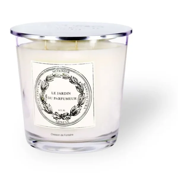 Mizensir Parfums Cresson de Fontaine  | Large scented candle